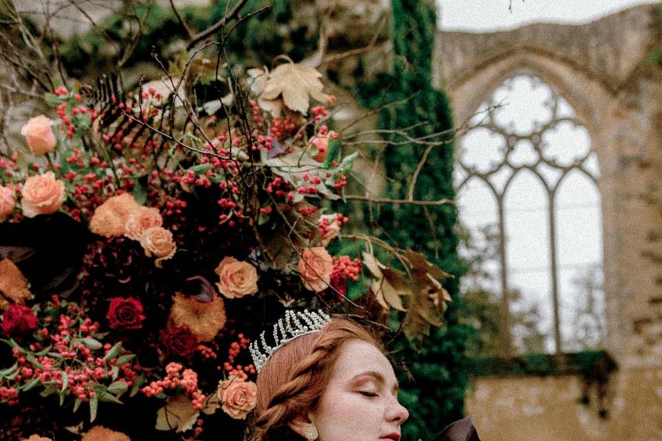 Mariage stylisation medievale
