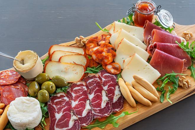 Planche de charcuterie