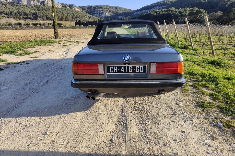 Notre BMW e30 cabriolet