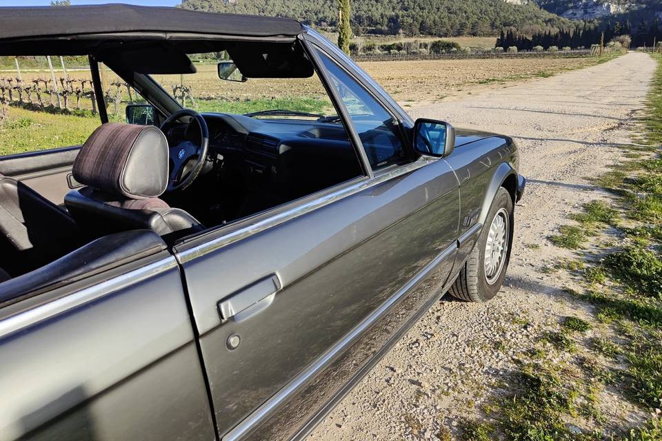 Notre BMW e30 cabriolet