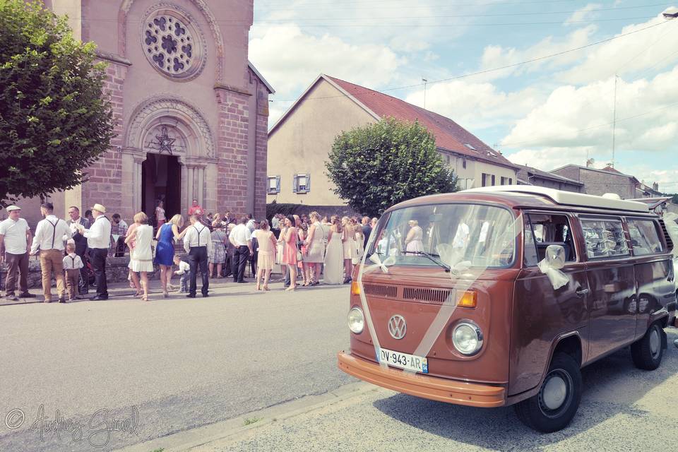 Voiture des mariés