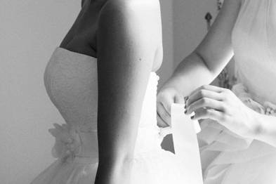 Habiller la mariée