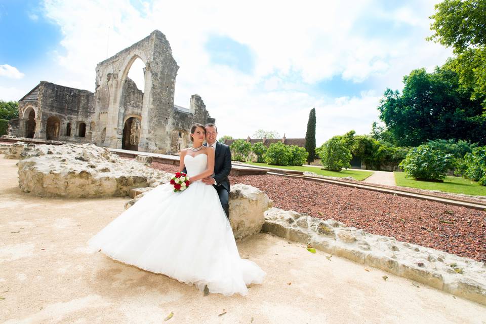 Couple prieuré Saint Cosme