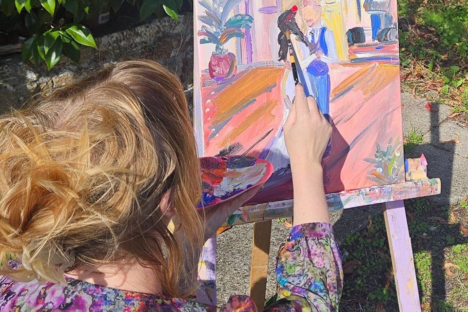 Peinture live