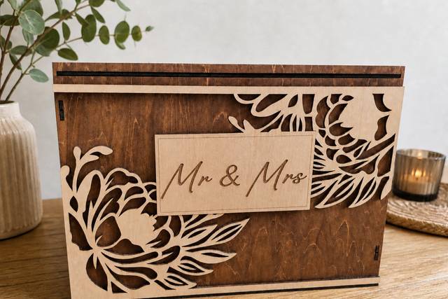 Urne en bois