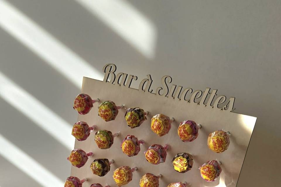 Bar à sucettes