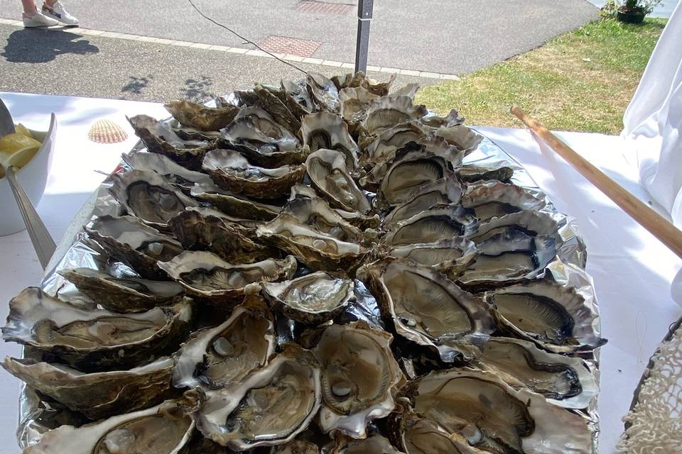 Buffet de fruits de mer