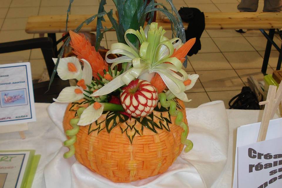 Décoration de buffet