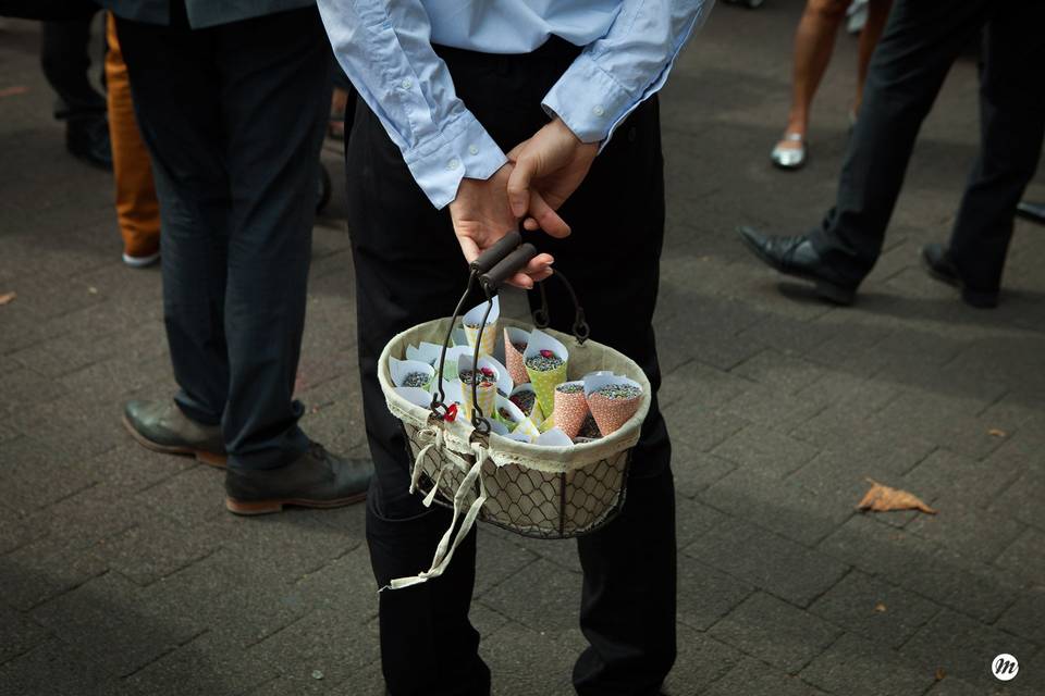 Panier de lavande