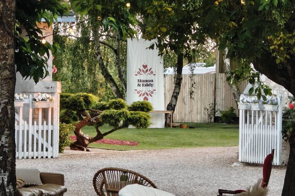 La cour du domaine