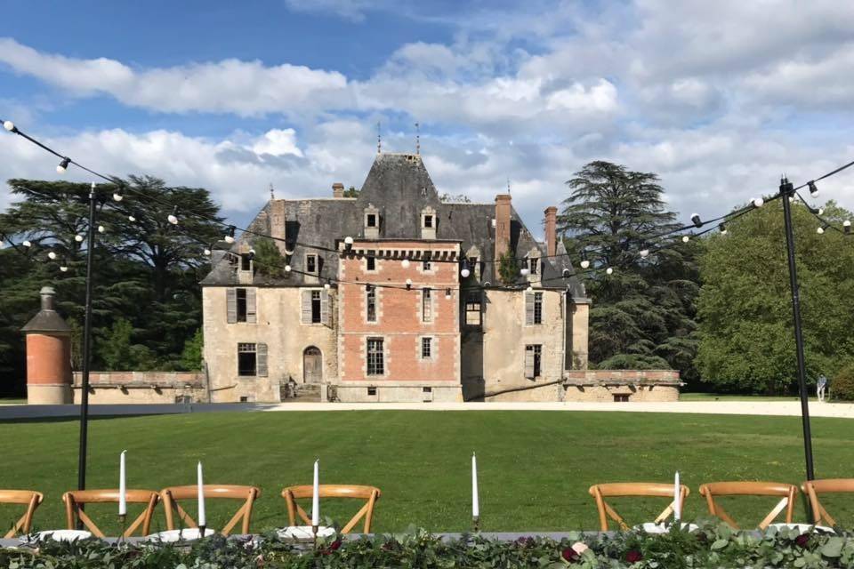 Diner face au Château