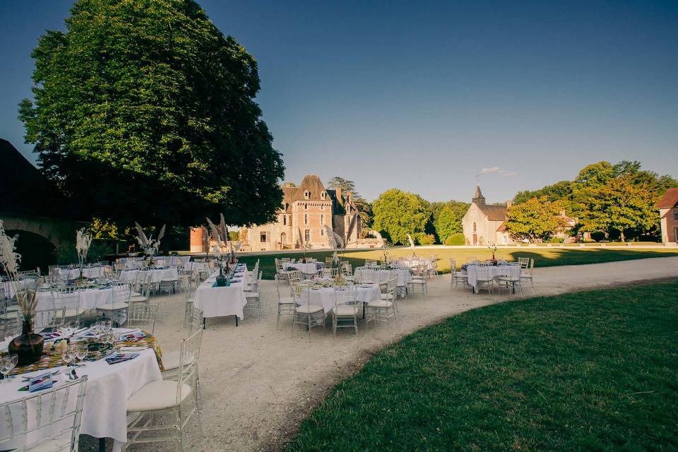 Dîner en extérieur