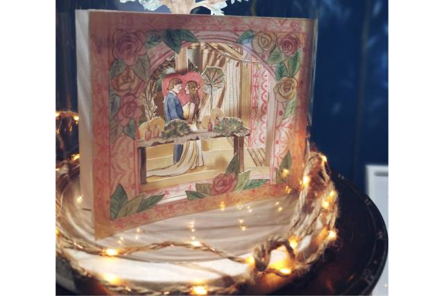 Mini théâtre mariés