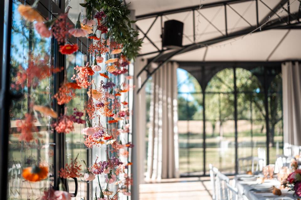Rideau floral