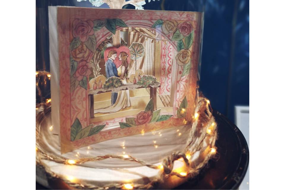 Mini théâtre mariés