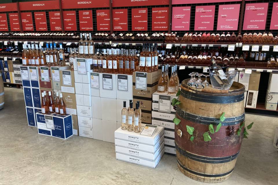 Nos vins rosés