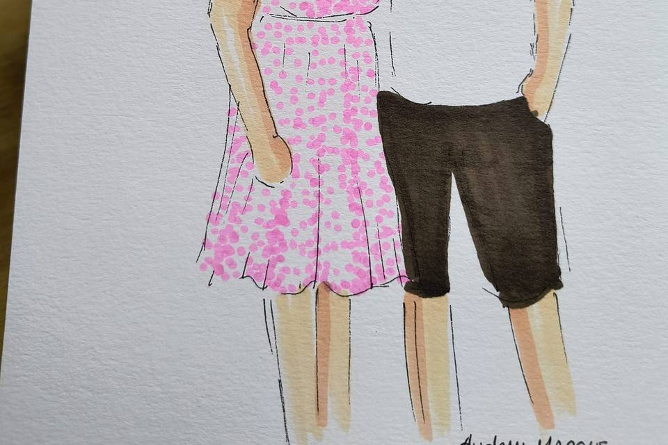 Dessin de couple