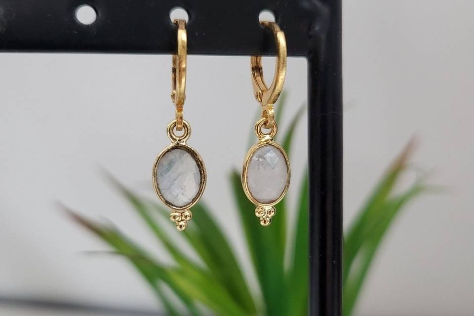 Boucles pour mariée