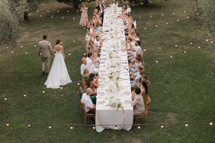 Table de mariage intimiste