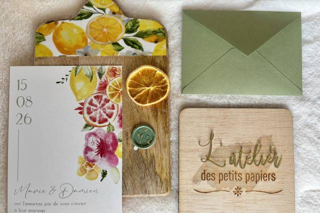 L'atelier, papeterie mariage