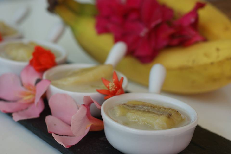 Banane au lait de coco