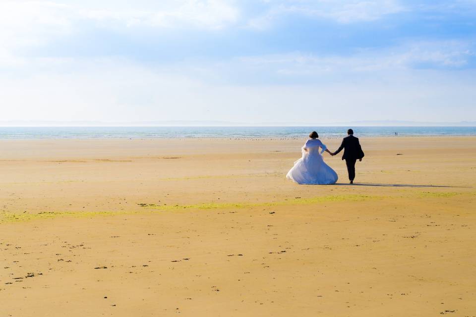 Couple sur la plage