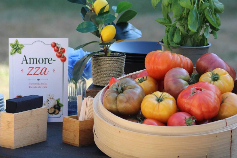 Buffet tomate mozzarella