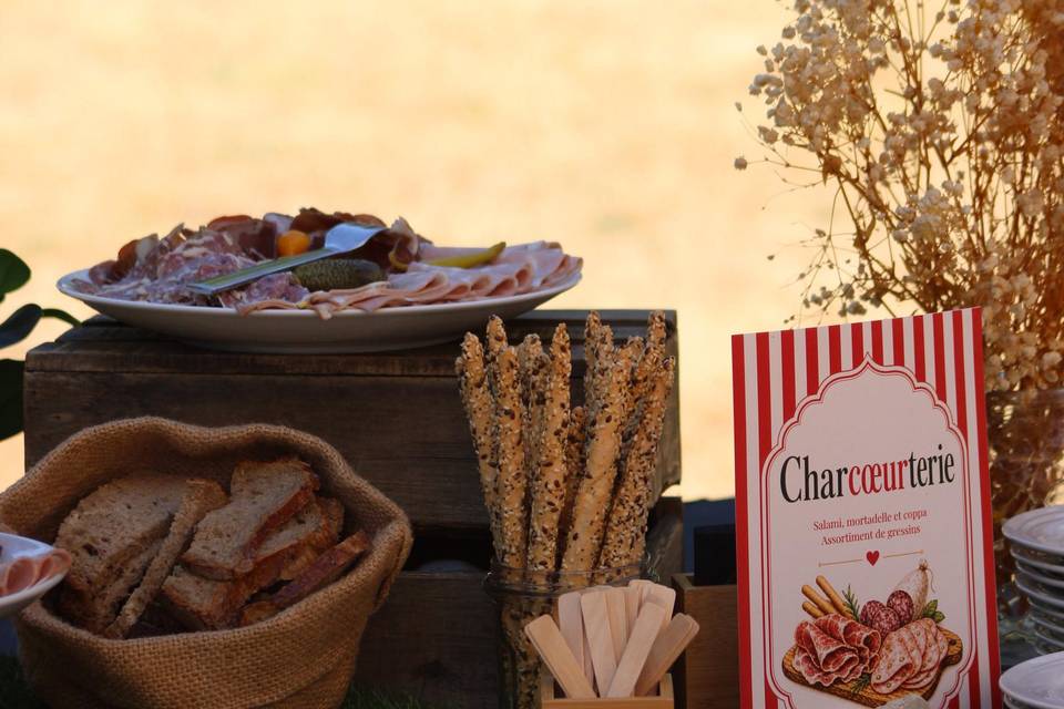 Buffet de charcuteries