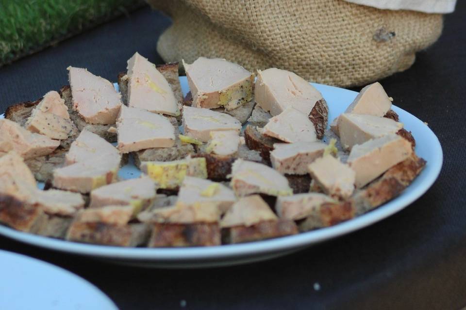 Assiette de foie gras