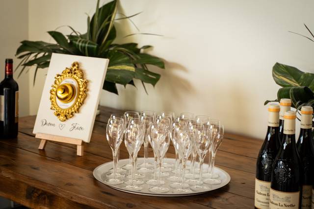 Sonnette pour le champagne