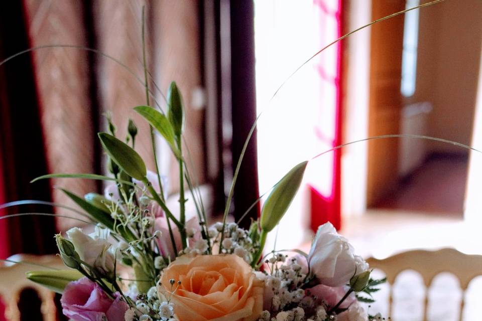 Bouquet centre table