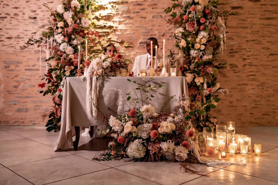 Table d'honneur