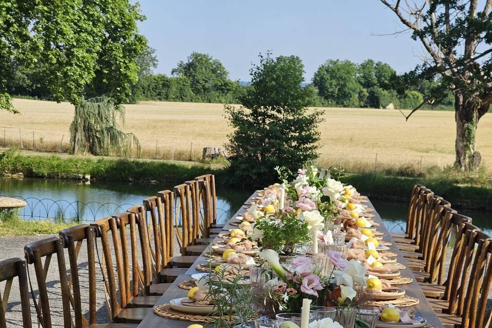 Mise en place de table