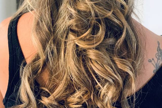 Coiffure mariage bohème