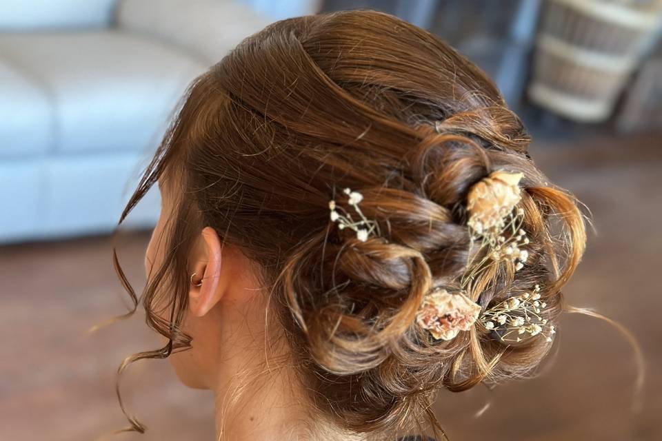 Chignon invitée