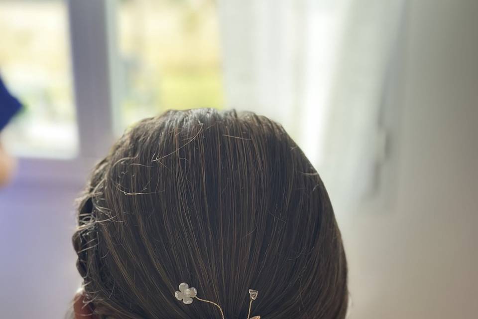 Chignon invitée