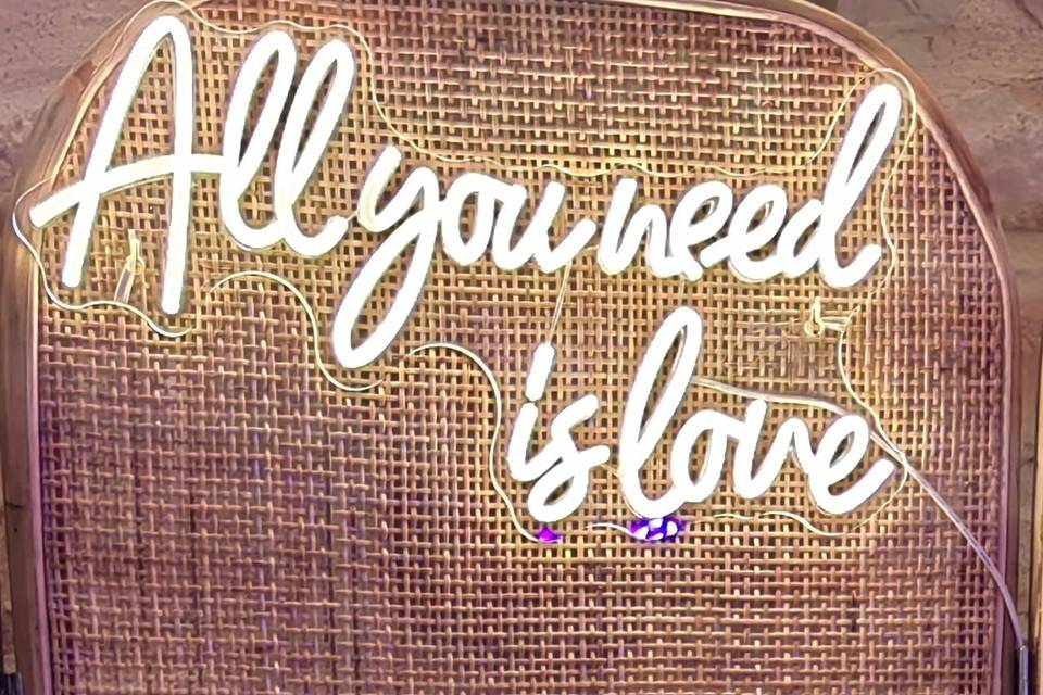 All you need is love