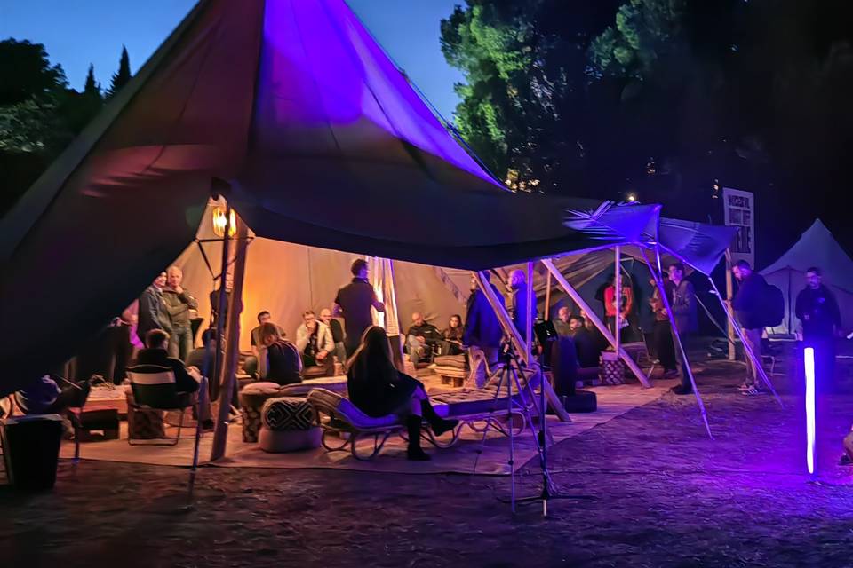 Bivouac Château de Lastour