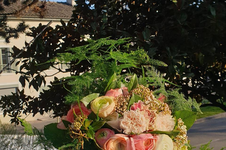 Bouquet de mariée d'hiver