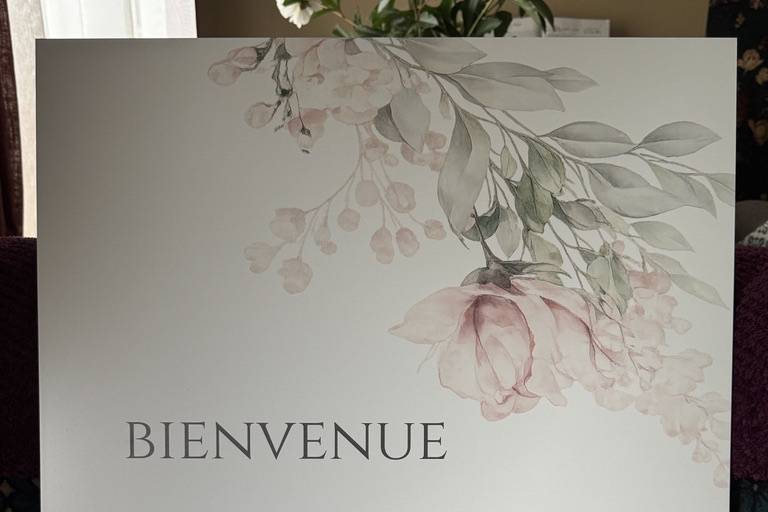 Signalétique | Bienvenue