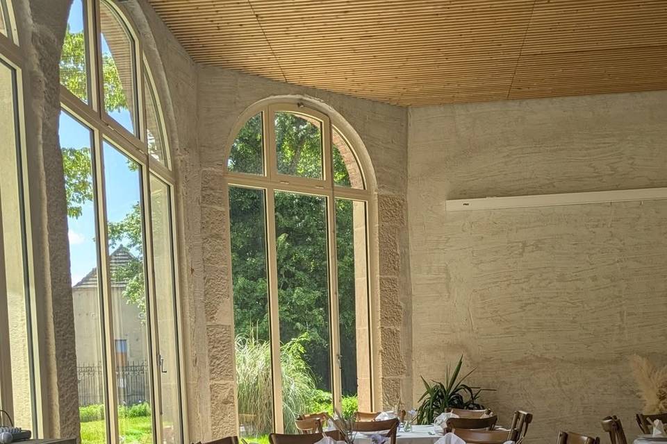 Mariage dans l’orangerie