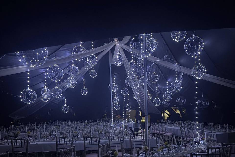 Tente berbère de nuit