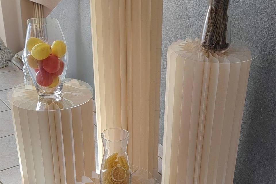 Colonne grecque pliable