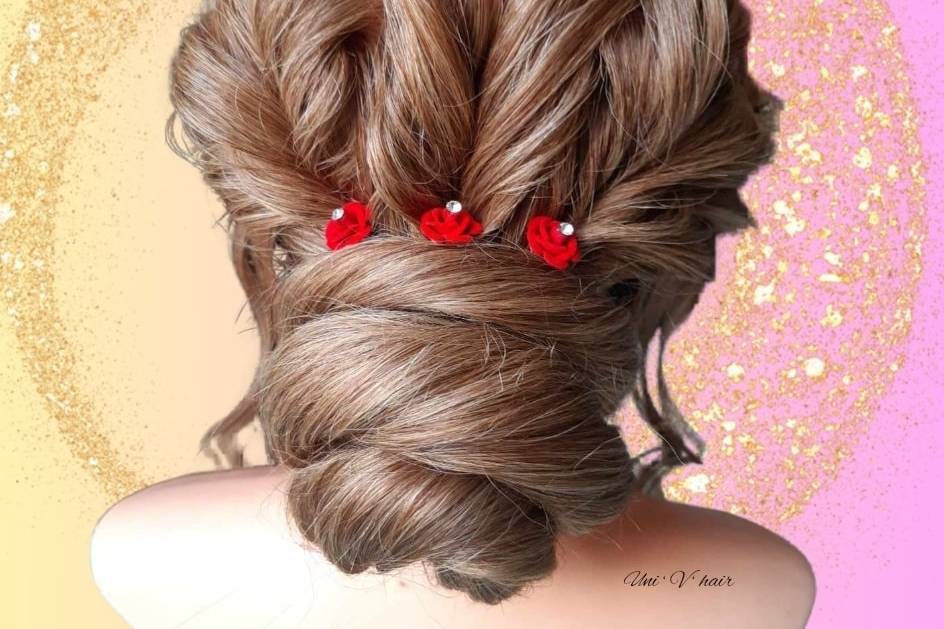 Chignon bas torsadé