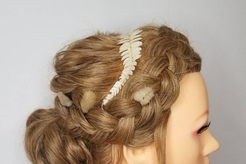 Chignon bohème
