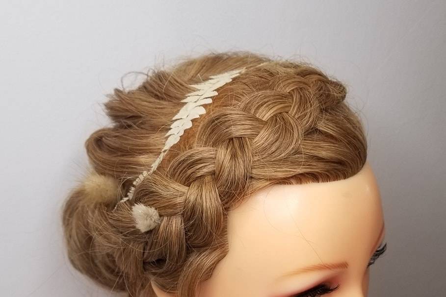 Chignon bohème