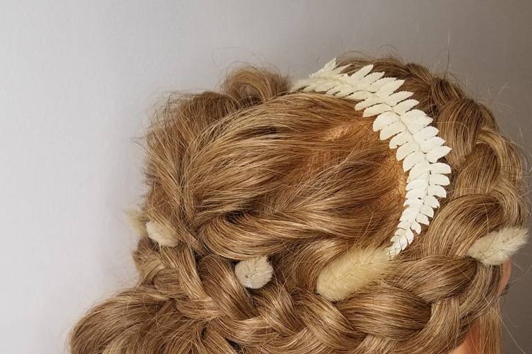 Chignon bohème