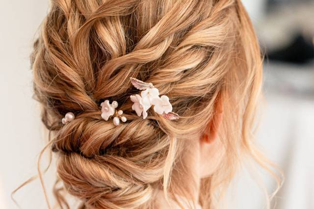 Chignon flou bohème