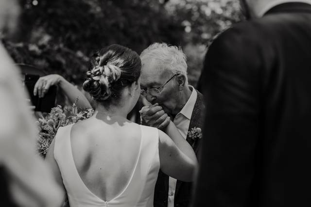 J avec son grand-père