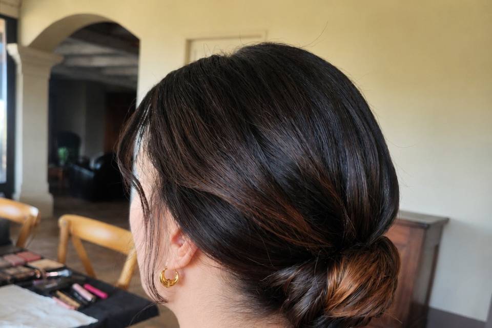 Chignon minimaliste ✨